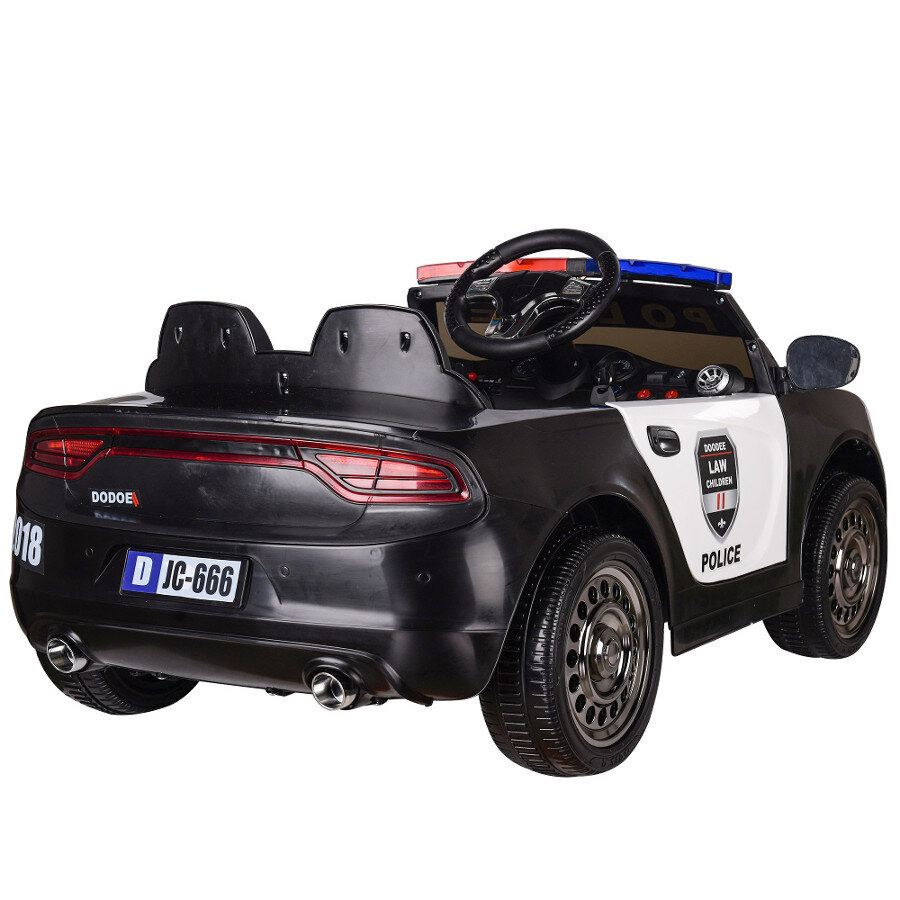 Elektro-Kinderfahrzeug Polizei Design -66