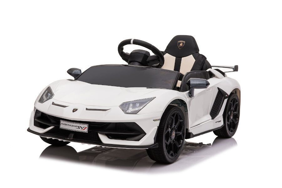 Elektro-Kinderfahrzeug Lamborghini Aventador SVJ - 018 - weiß