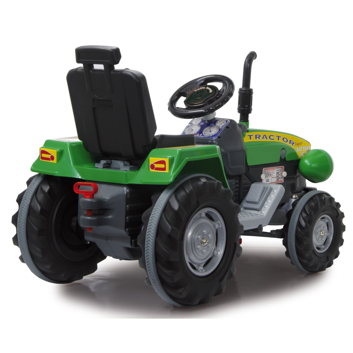 Kinderfahrzeug Traktor Power Drag grün