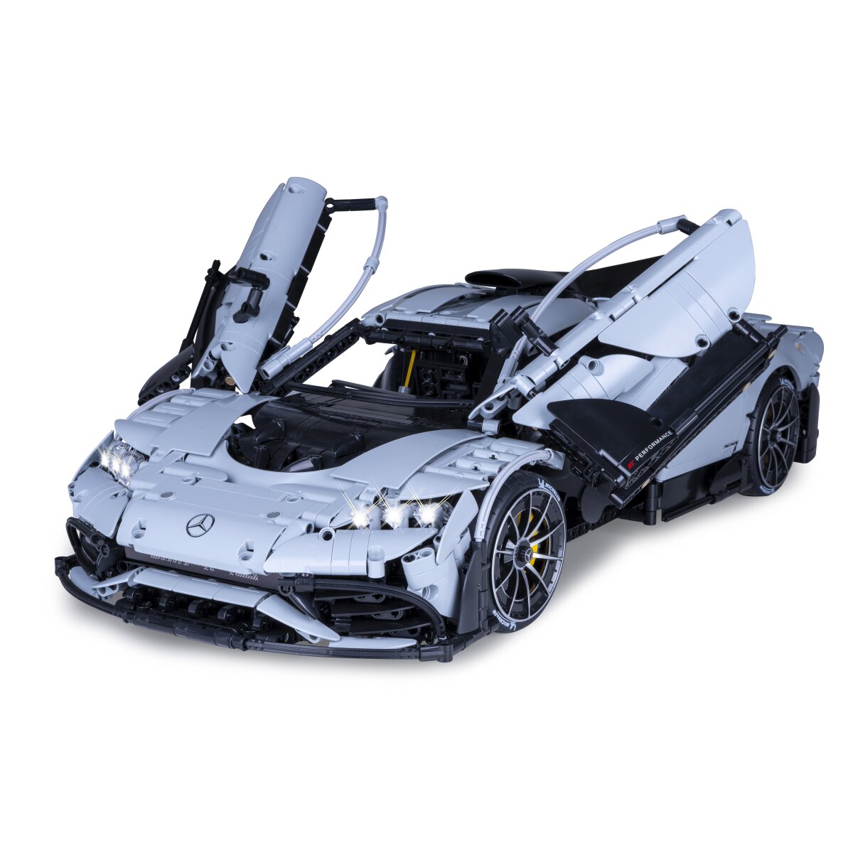 CaDA Set C61503W Mercedes-AMG ONE 1:8 grau 2,4GHz Bricks