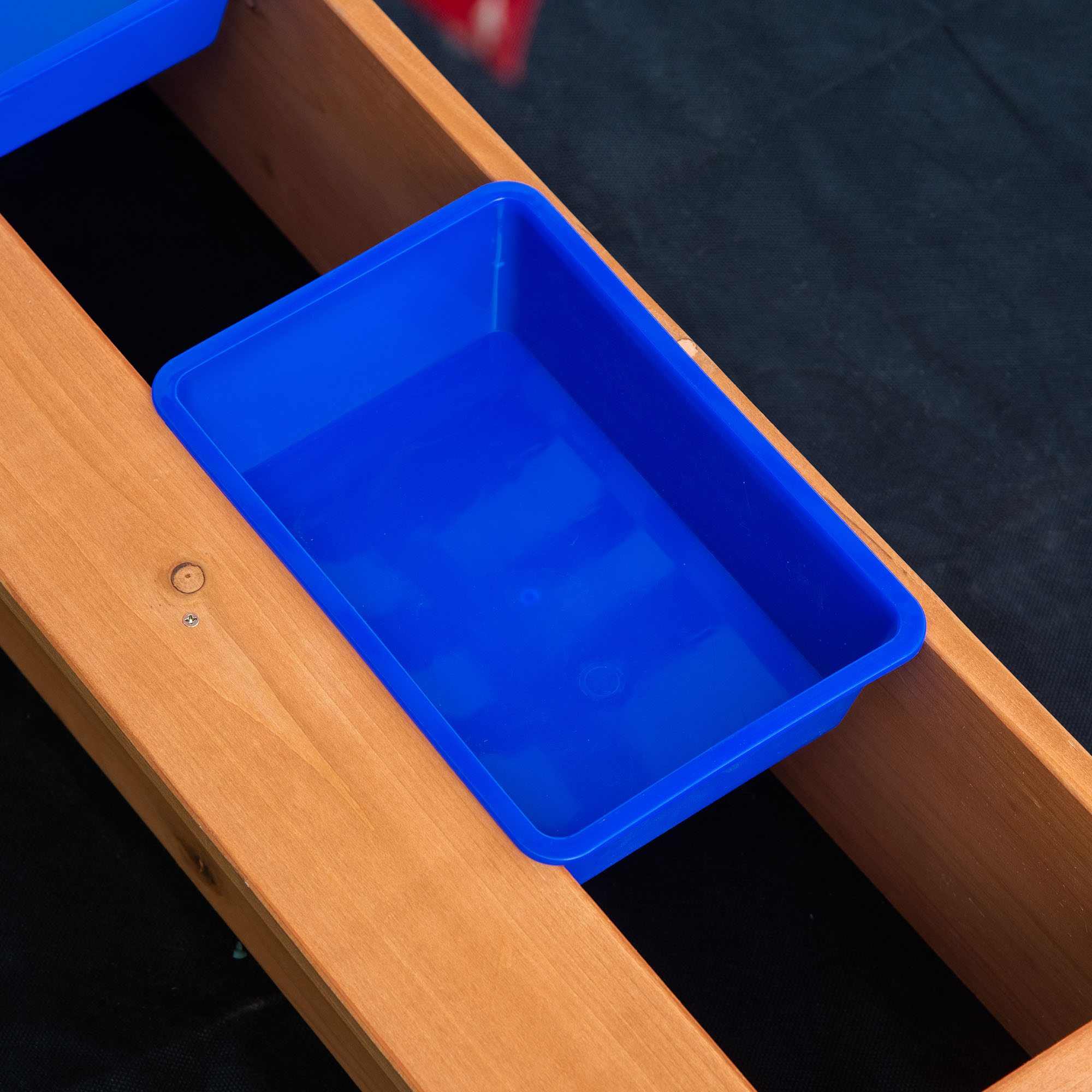 Sandkasten Sandkiste Holz Bodenloses Design Matsch-Bereich für Kinder 3-7 Jahre Sandkasten mit Abdeckung Dach für Garten Terrasse Strand Outdoor Gelb 107,5 x 107,5 x 110 cm
