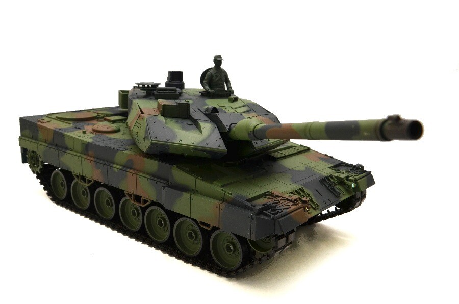 RC Panzer "Leopard 2A6" Schnee-Tarnung / lackiert