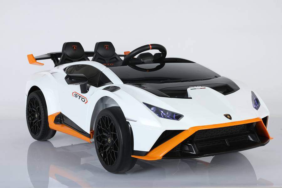 Elektro-Kinderfahrzeug Lamborghini Huracan STO Drift - grau