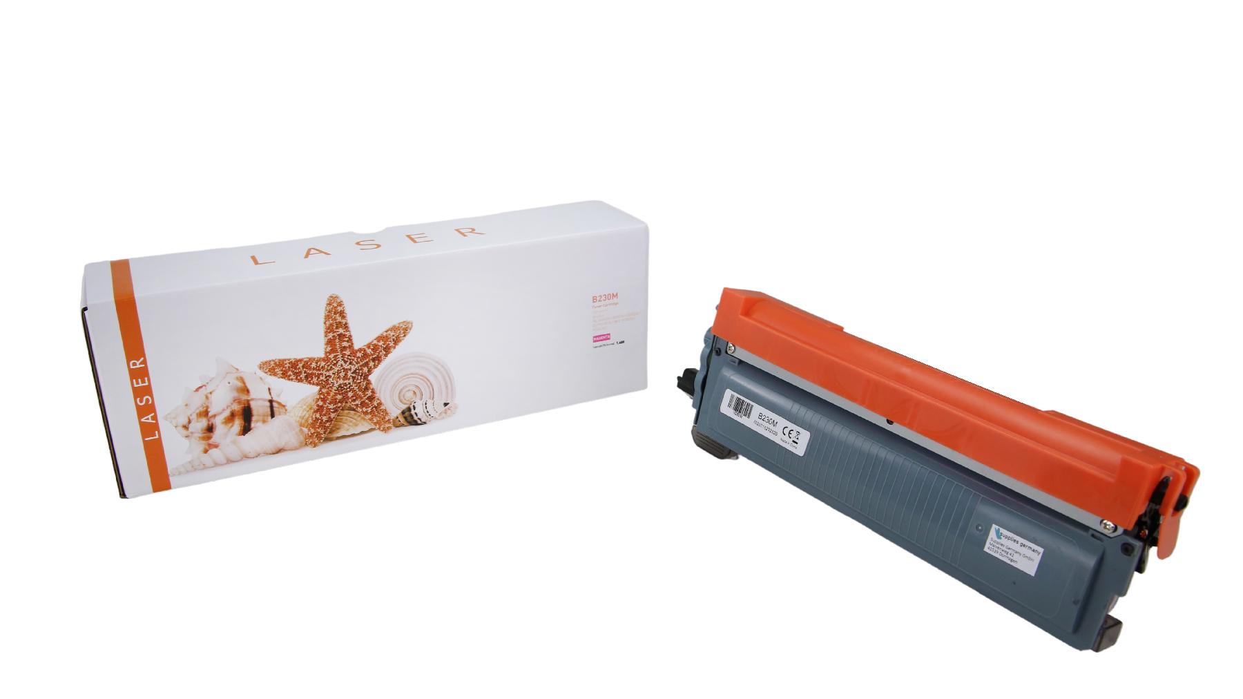 TN230M alternativ Toner Magenta für Brother / TN230M / 1.400 Seiten