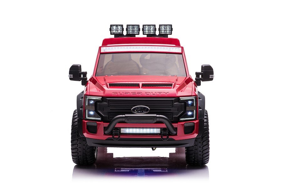 Kinderfahrzeug Ford Super Duty - rot