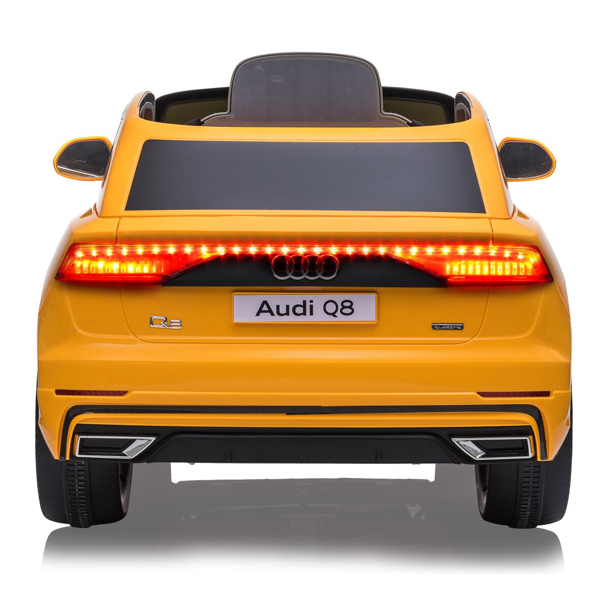 Kinderfahrzeug Audi Q8 gelb