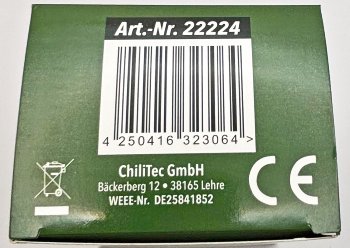 Steckdosen-Thermostat "ST-50" ana EXT - 5-30°C, 230V, 2m Kabel + Außenfühler