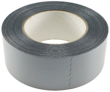 Gewebe-Klebeband / Gewebeband silber - Naturkautschuk-Kleber, 48mm x 50m
