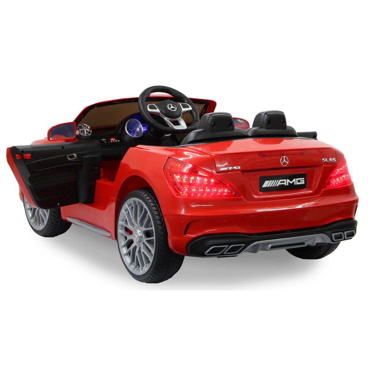 Kinderfahrzeug Mercedes-AMG SL 65 rot