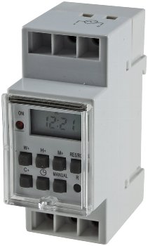 digitale Wochen-Zeitschaltuhr für - Schalttafel-Einbau, 230V, max. 3500W