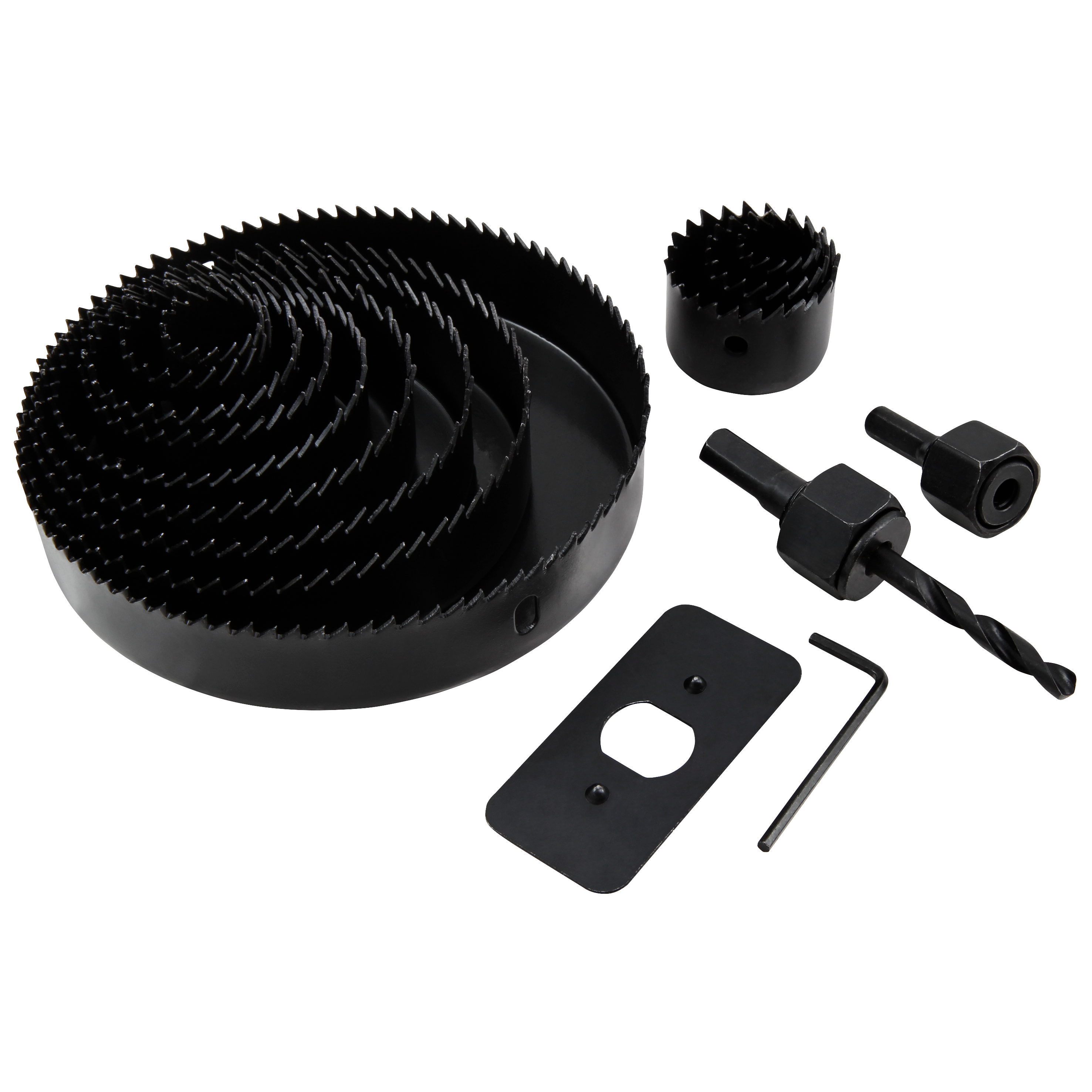 Lochsägen-Set McPower ''LSM-192'' 16-teilig, 19-127mm, inkl. Transportkoffer