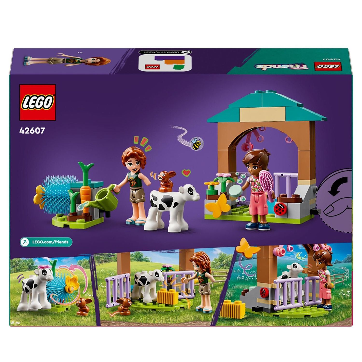 LEGO® 42607 - Friends Autums Kälbchenstall (79 Teile) LEGO® 42607 - Friends Autums Kälbchenstall (79 Teile)