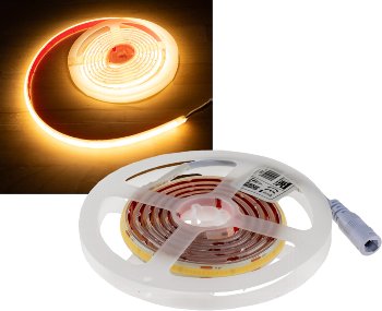 LED-Stripe "CLS-COB V2" 1m, warmweiß - 12V, 10W,  908 Lumen