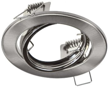 Einbaustrahler "ST-88 Eco" schwenkbar - für 50mm Leuchtmittel, Chrom matt