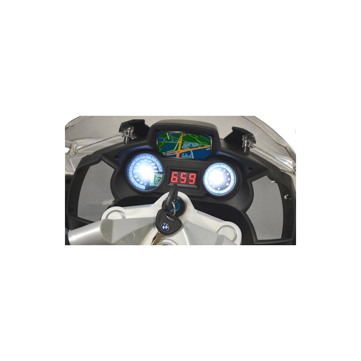 Armaturenbrett Ride-on BMW Police Motorrad