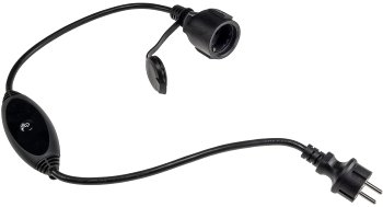 Funk-Steckdose für "Pilota Casa" IP44 - Zwischenstecker 230V, 1000Watt