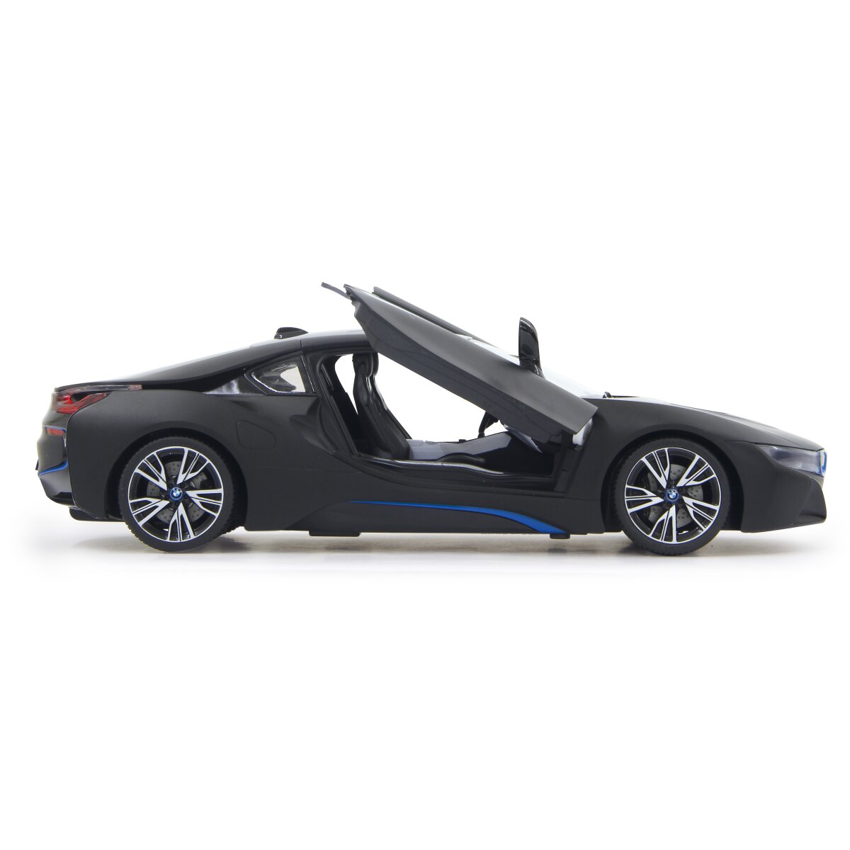BMW I8 1:14 schwarz 2,4GHz Tür fernbedienbar
