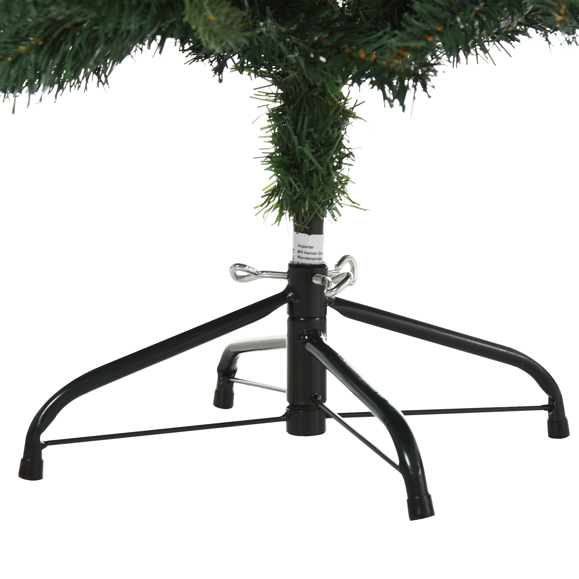 Weihnachtsbaum Christbaum Kunsttanne, 1,2 m, inkl, Ständer, Ø85 cm x 120 cm, Grün