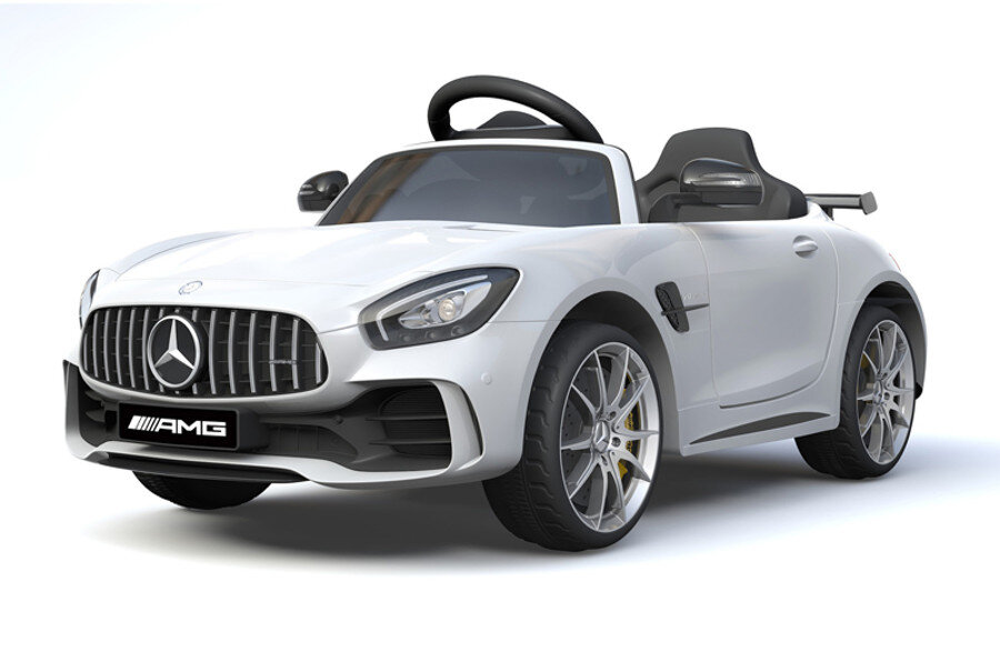 Elektro-Kinderfahrzeug Mercedes GT R - weiß