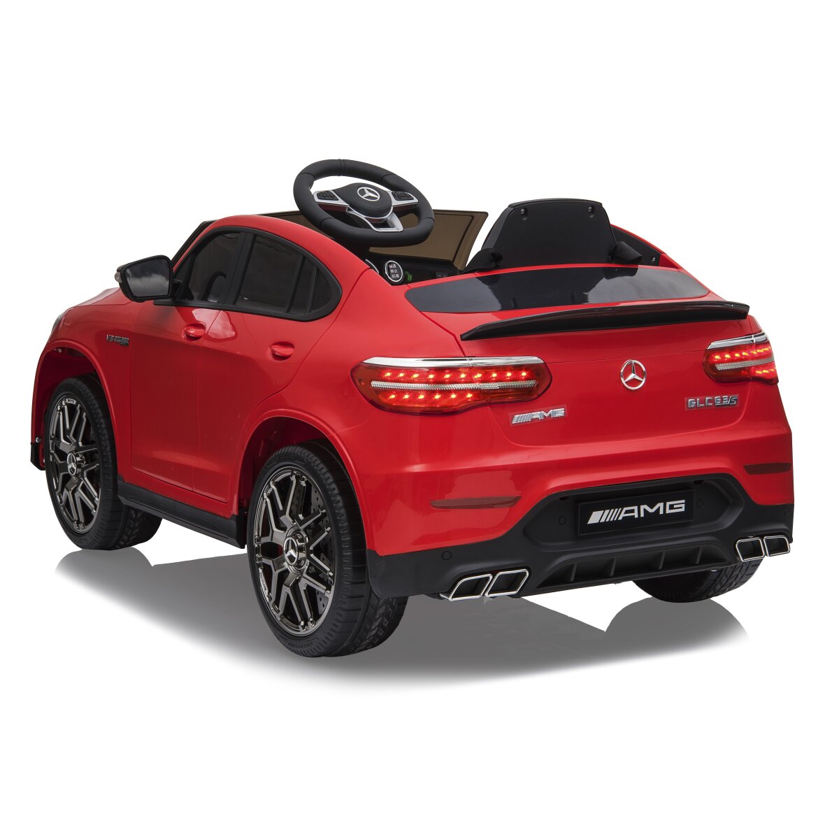 Kinderfahrzeug Mercedes-AMG GLC 63 S Coupé rot