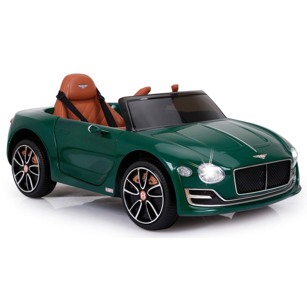 Kinderfahrzeug Bentley EXP12 grün, 2 Gang, Licht, Flügeltür