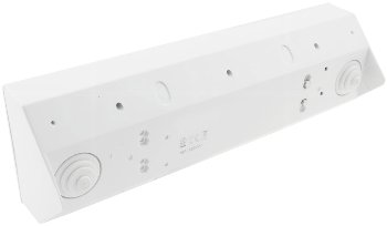 5-fach Steckdosenblock, weiß - 250V~/ 16A, Aufbaumontage