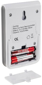 Funk-Thermostat SET "Pilota Casa", IP20, max. 70m, max. 2300W Funk-Thermostat SET "Pilota Casa", IP20, max. 70m, max. 2300W