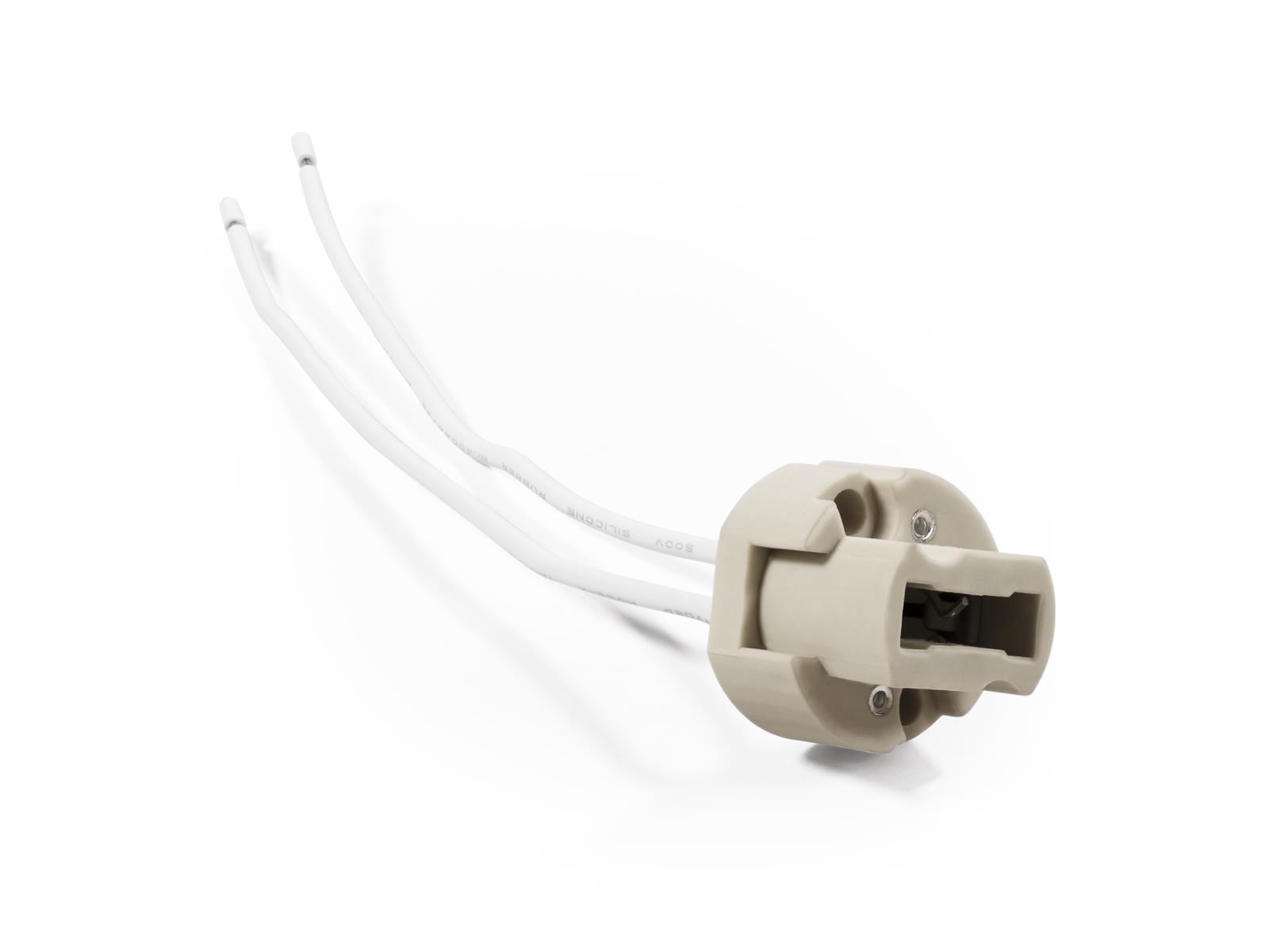 Lampenfassung McShine, G9, rund, für Hochvoltlampen, max. 230V/75W