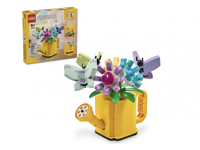 LEGO Creator 3 in 1 - Gießkanne mit Blumen (31149)