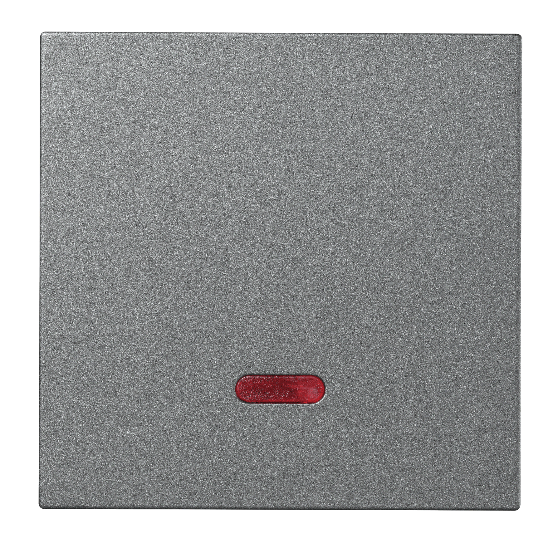 Schalter McPower ''Shallow'' 250V~/10A, UP, Orientierungsleuchte, Steckanschluss, anthrazit