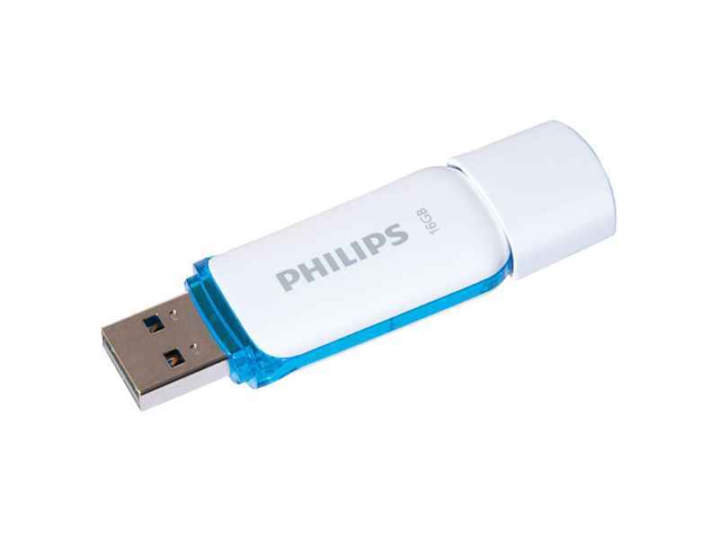 Philips USB 2.0 16GB Snow Edition Blau FM16FD70B/10
