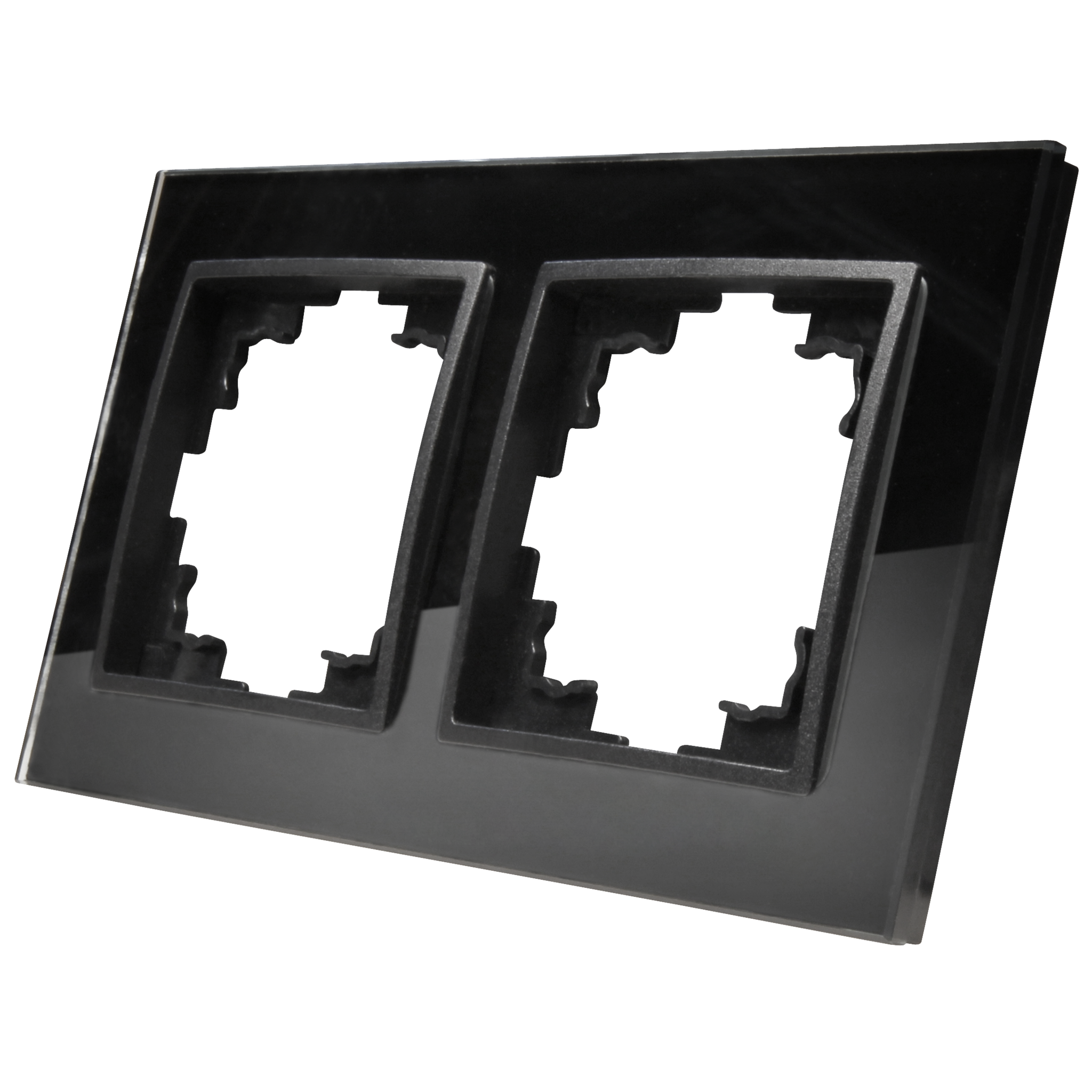 Glas-Rahmen McPower ''Flair'', 2-fach, schwarz