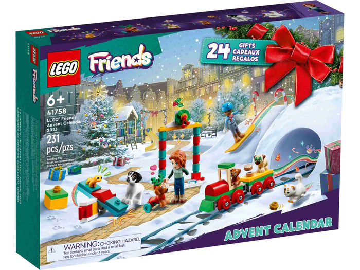 LEGO® 41758 - Friends Adventskalender 2023 - Tierspielplatz (231 Teile) LEGO® 41758 - Friends Adventskalender 2023 - Tierspielplatz (231 Teile)