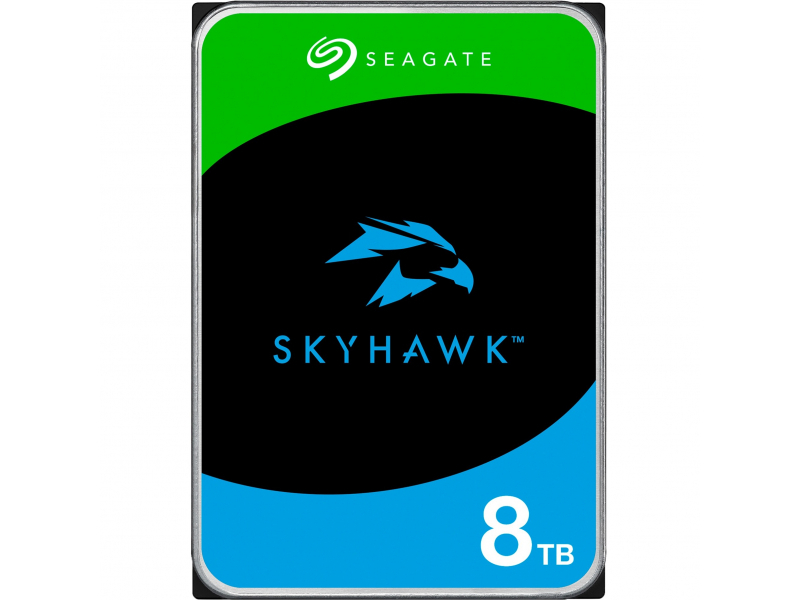 SEAGATE Surveillance Skyhawk 8TB HDD SATA 6Gb/s 256MB 3.5 - ST8000VX010