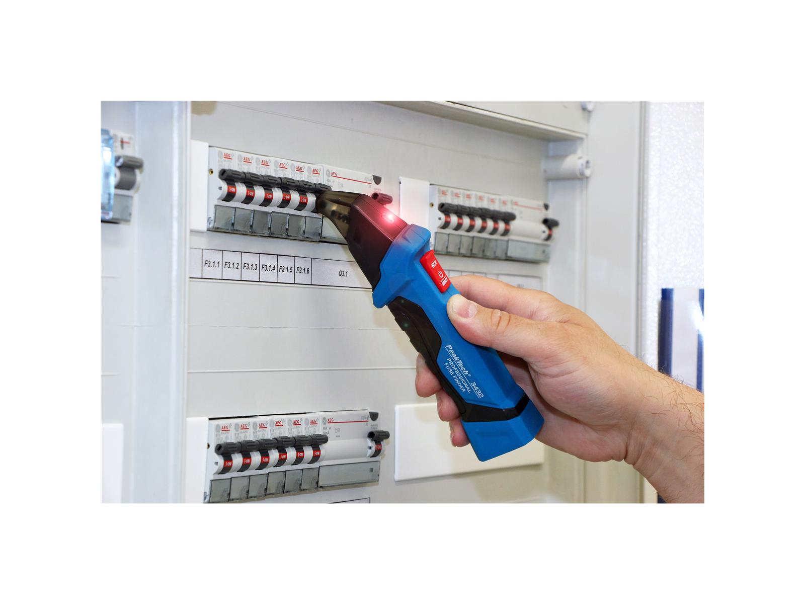 Stromkreisdetektor, Sicherungsfinder, PeakTech ''P3432'', Sender & Empfänger,IP40