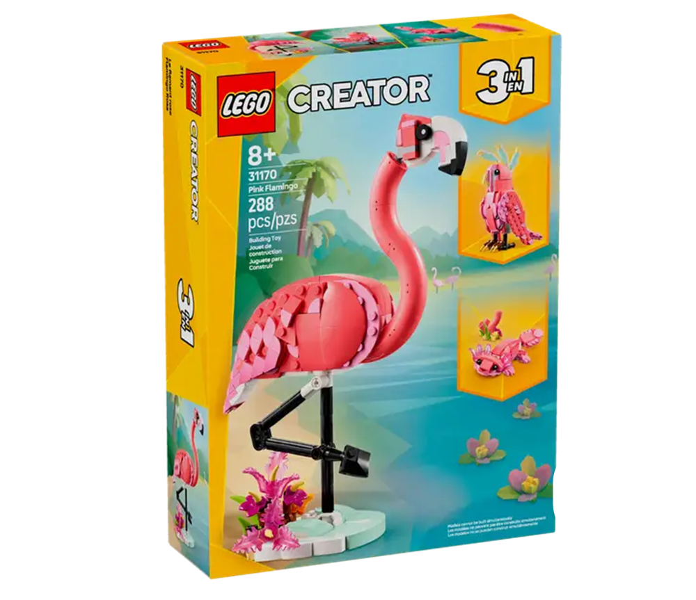 LEGO® 31170 - Creator - rosa Flamingo (288 Teile) LEGO® 31170 - Creator - rosa Flamingo (288 Teile)