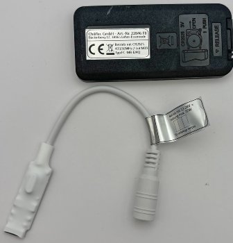 Funk-Controller für LED-Stripes - mit Fernbedienung, 12-24V, 72Watt