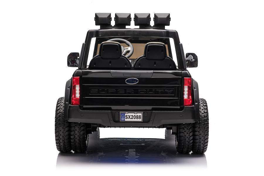 Kinderfahrzeug Ford Super Duty - schwarz