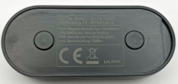 Funk Magnetkontakt "Pilota Casa"  IP55 - Batteriebetrieb, max. 30m
