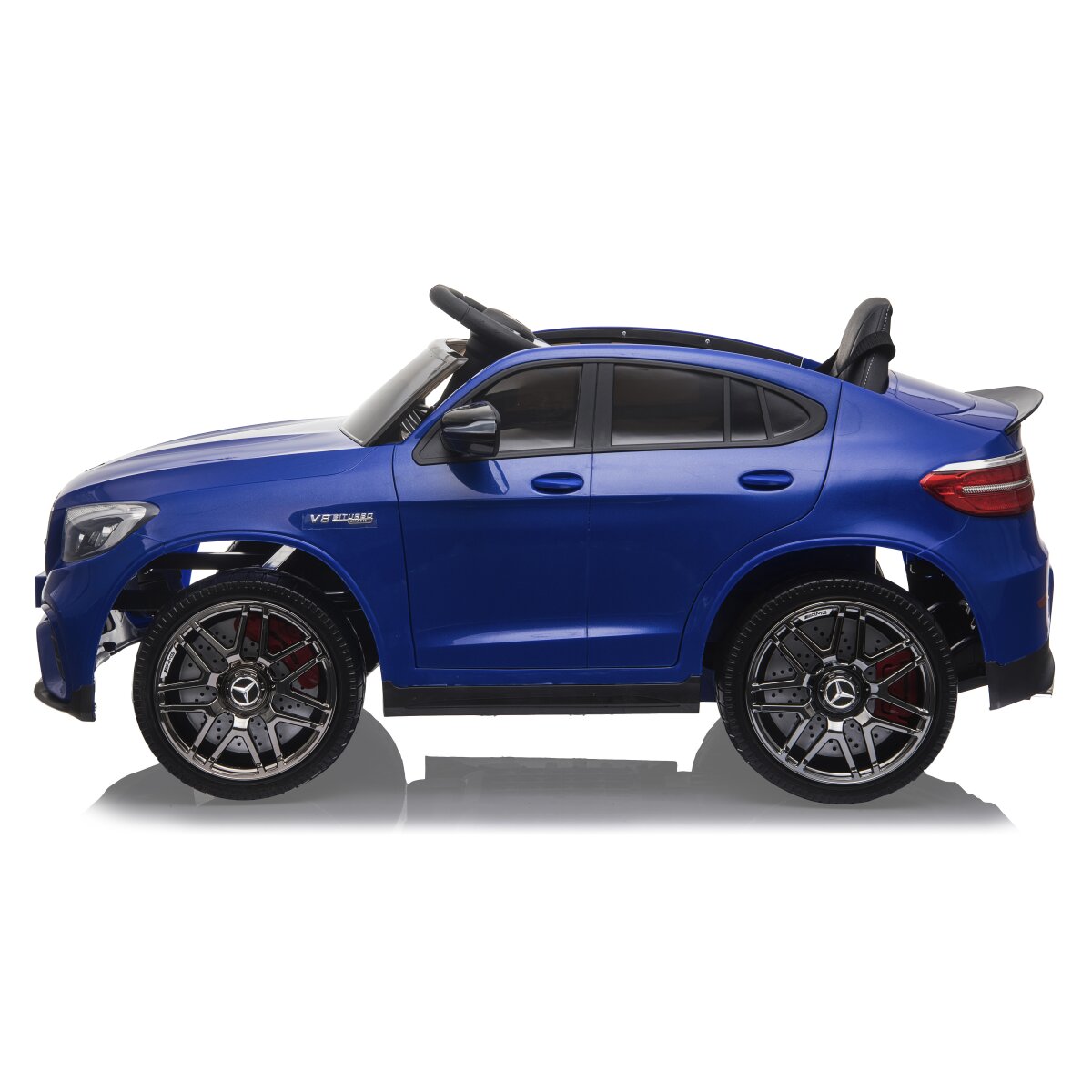 Kinderfahrzeug Mercedes-AMG GLC 63 S Coupé blau