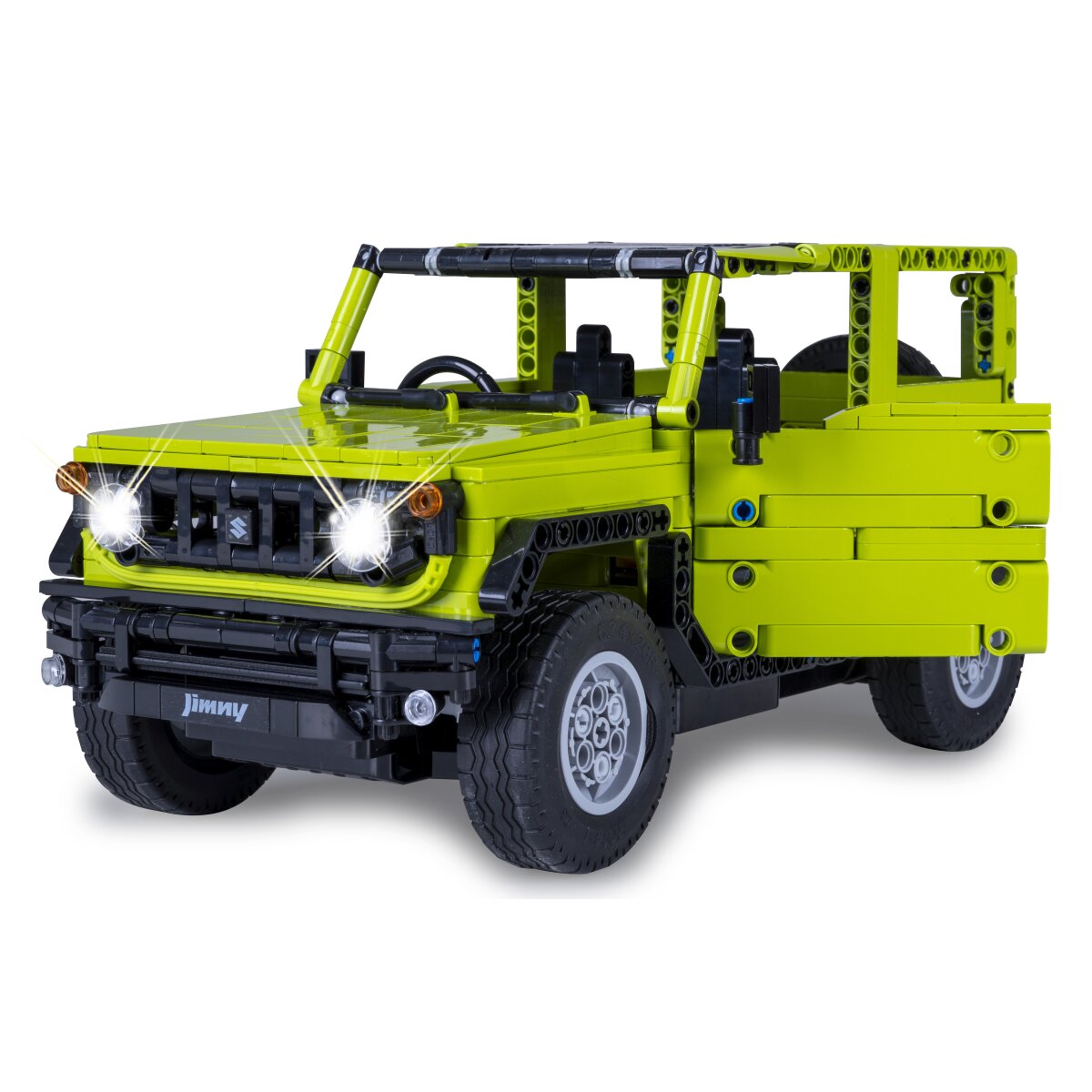 CaDA Set C51201W Suzuki Jimny 1:12 grün 2,4GHz Bricks