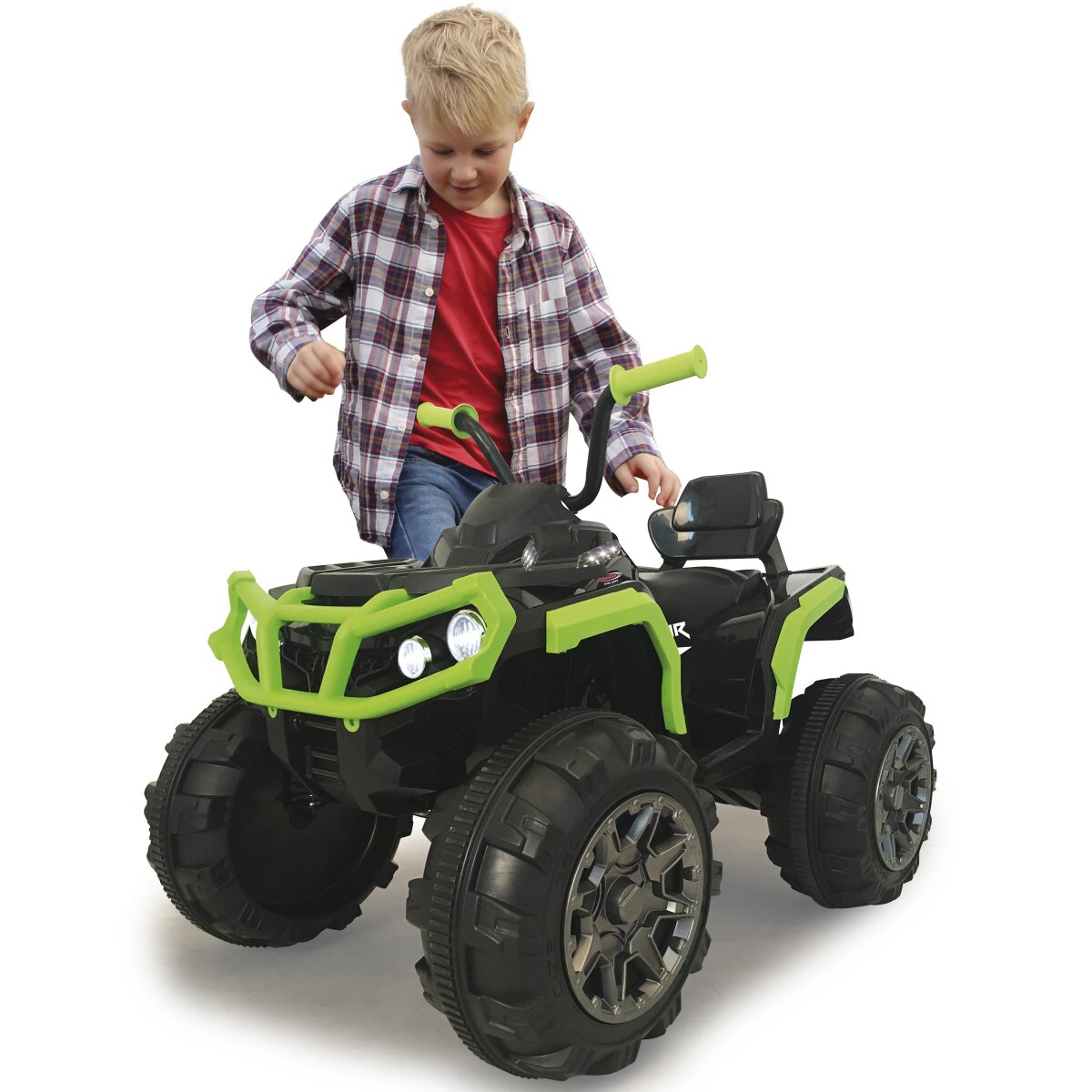 Elektro-Kinderfahrzeug Quad Protector grün 12V