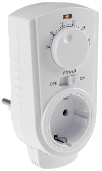 Steckdosen-Thermostat "ST-35 ana" - max. 3500W, 5-30°C, AUS/AUTO, 230V