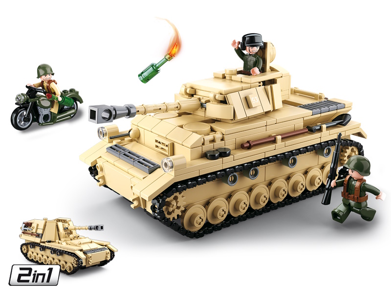 Sluban M38-B0693 - Army WWII - Deutscher Panzer Sluban M38-B0693 - Army WWII - Deutscher Panzer