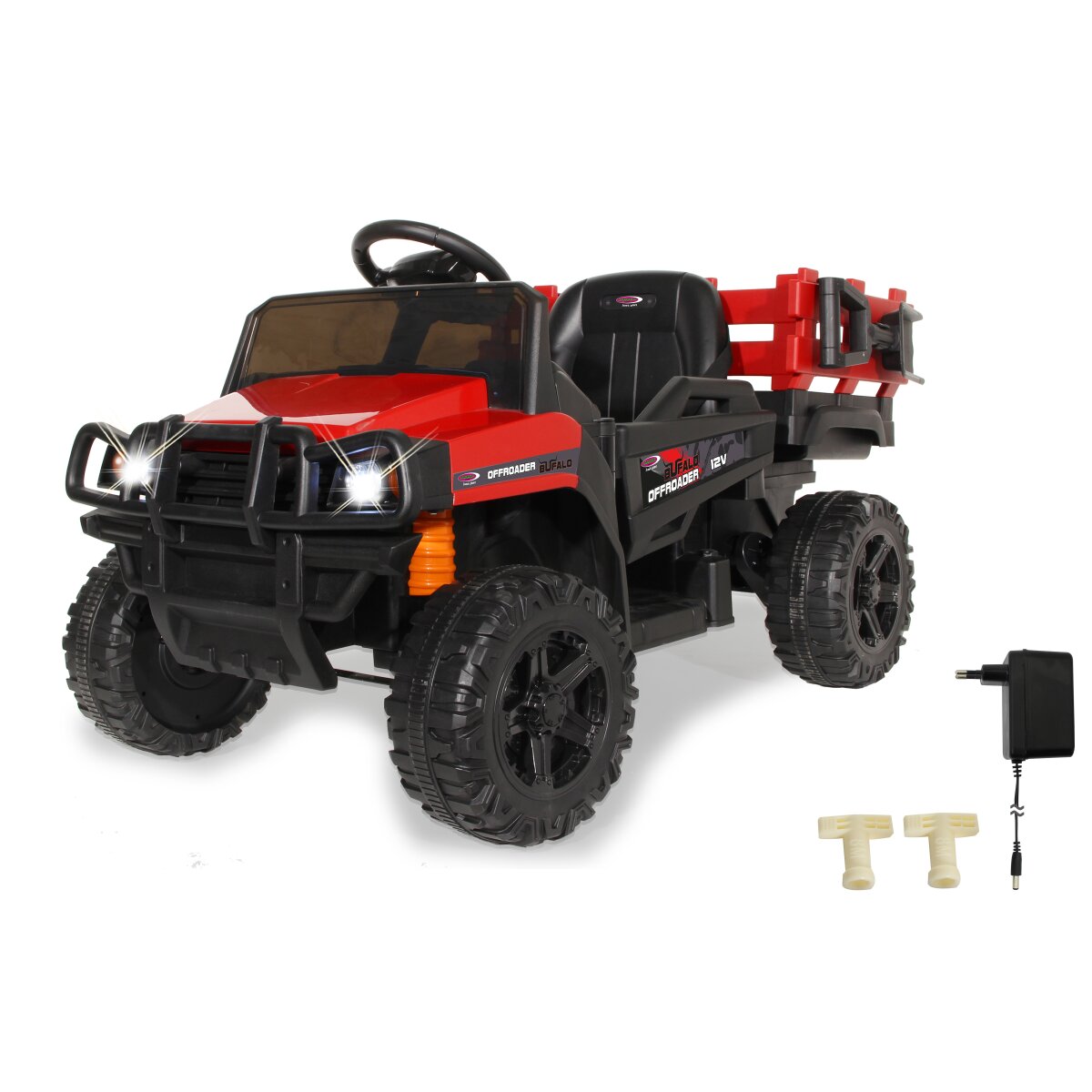 Kinderfahrzeug Offroader Bufalo rot