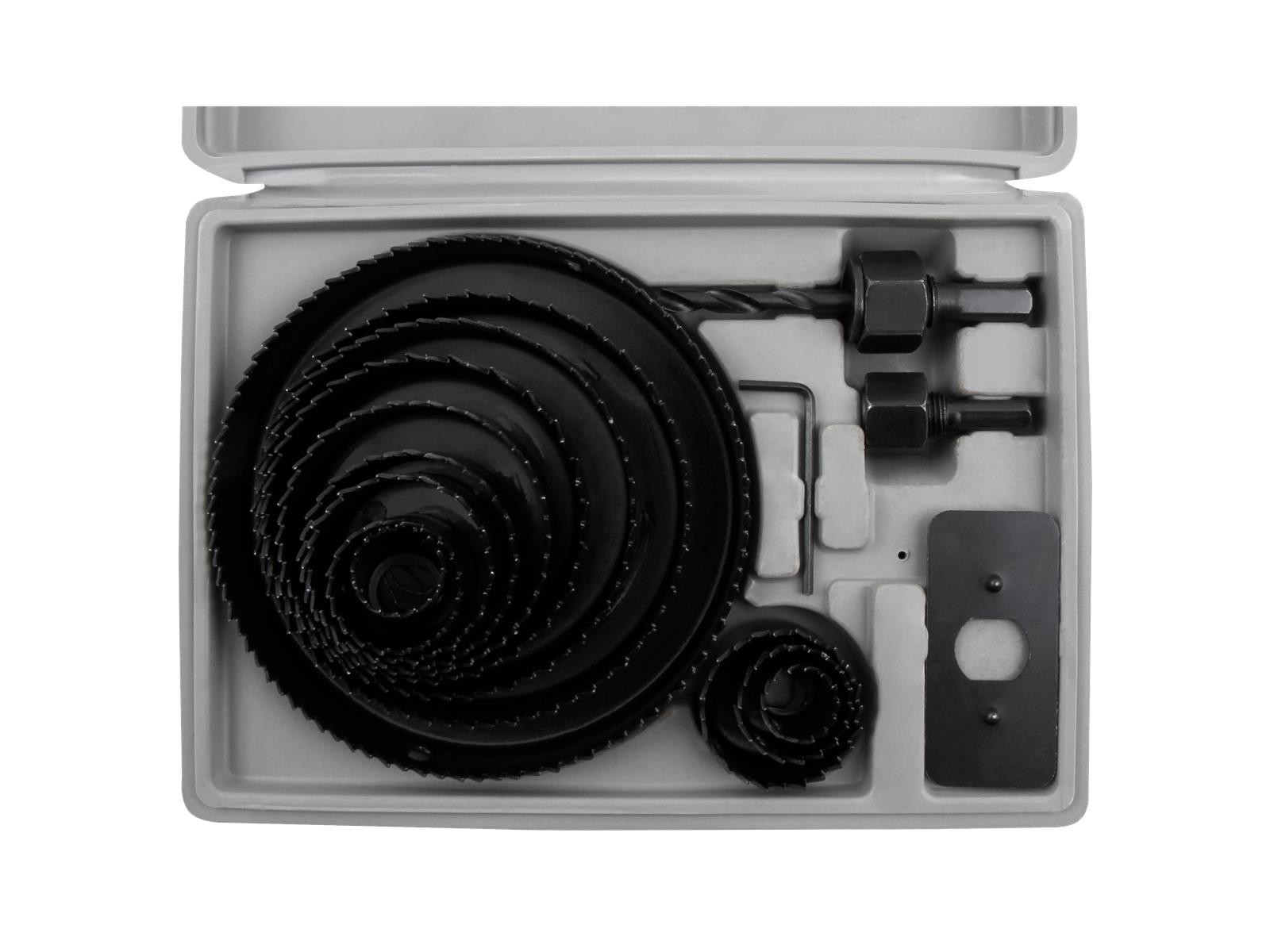 Lochsägen-Set McPower ''LSM-192'' 16-teilig, 19-127mm, inkl. Transportkoffer