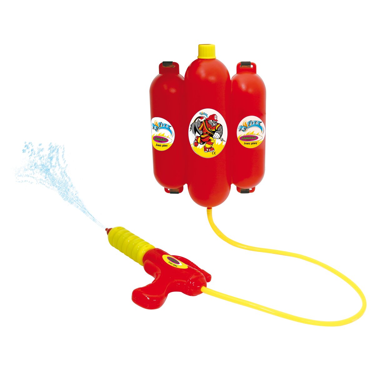Mc Fizz Wasserspritze mit Tankrucksack 2,5L