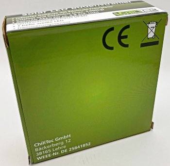 Solar LED Bodenstrahler "CTB-R", rund - ØxH 12x4cm, IP44, Edelstahl-Front