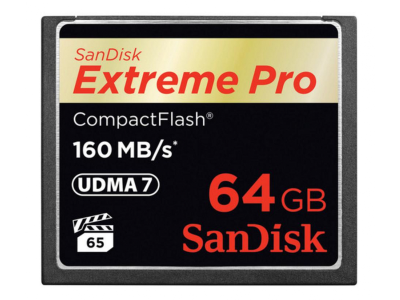 Sandisk CF 64GB  EXTREME Pro 160MB/s retail SDCFXPS-064G-X46