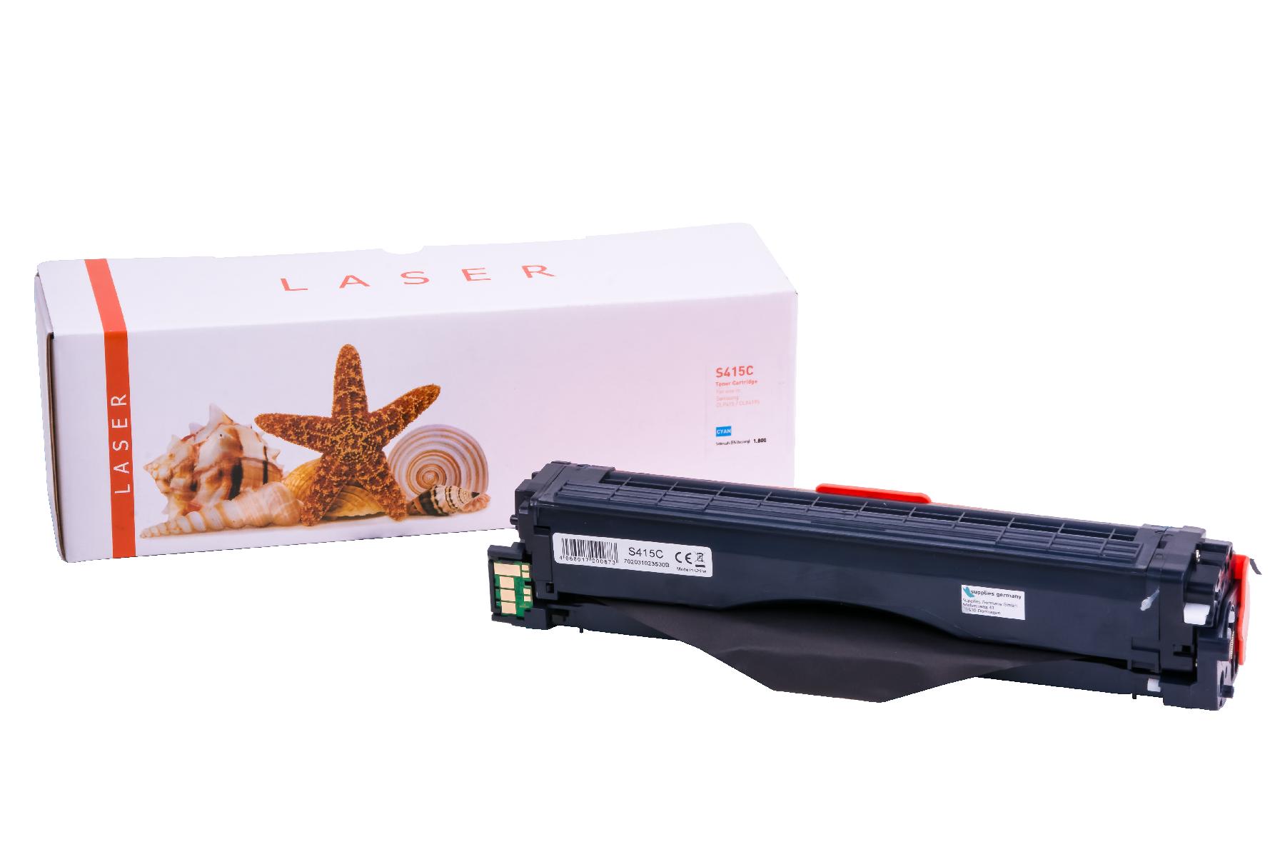 CLP415C alternativ Toner cyan Samsung  / CLTC504S/ELS / 1.800 Seiten